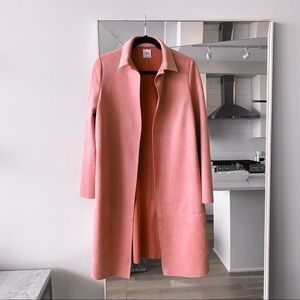 SOLD // Zara Suede Coat